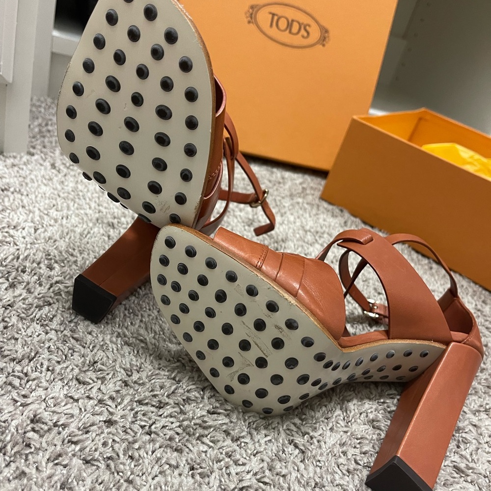 TOD’S Sandals/Heels size 9 - Picture 7 of 13